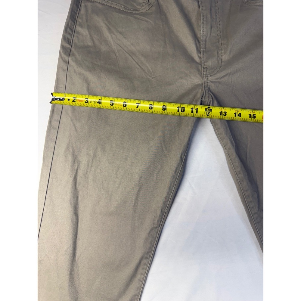 NWT Lucky Brand 121 Slim Straight Advanced Stretch Khaki Tan Pants Mens 36x32 - Picture 3 of 11